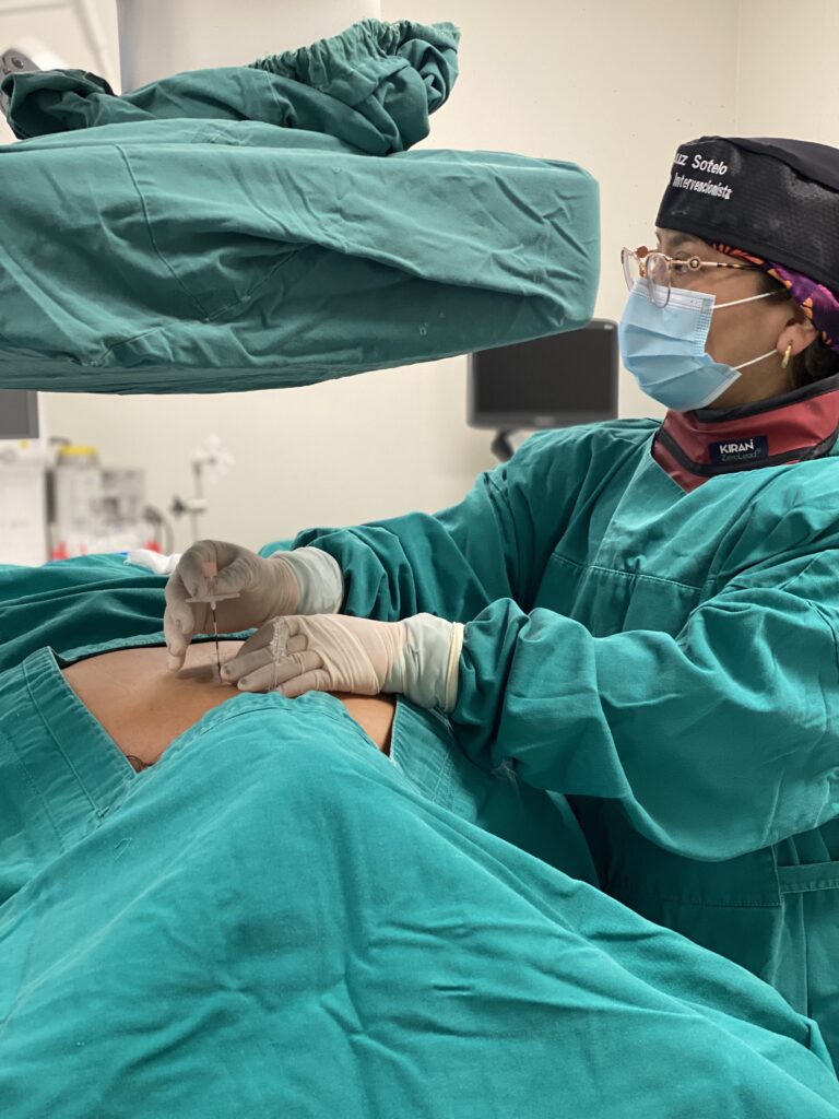 Bloqueo analgesico por hernia
